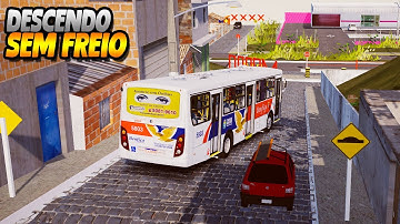 SOFRENDO COM FREIO A VIAGEM INTEIRA! PROTON BUS SIMULATOR - PXN V99