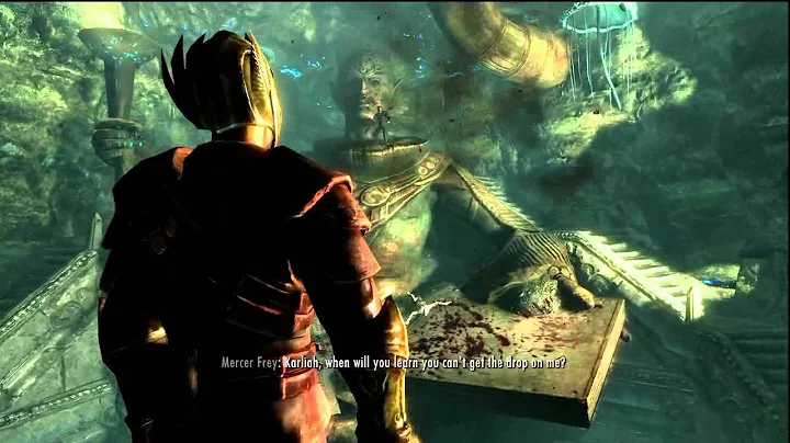 Where is Brynjolf after killing Mercer? (2023)