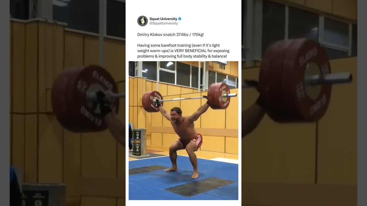 Правда о подъеме тяжестей босиком!