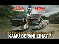 Aksi menegangkan Bus NPM vs Bus MPM