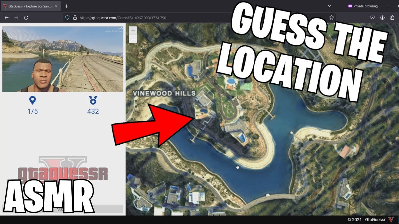 ASMR | Playing GTA 5 GeoGuessr | ASMR Whispering