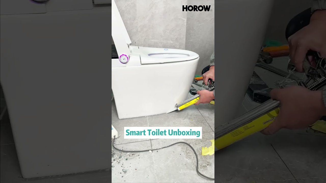 HOROW Smart Toilet Unboxing Installation Smarttoilet Diy Shorts