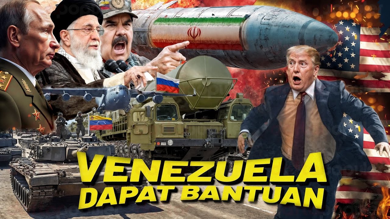 PUTIN GERAKKAN PASUKAN DI VENEZUELA! Ribuan Senjata Rusia & Iran Bikin Trump Panik 😱🔥