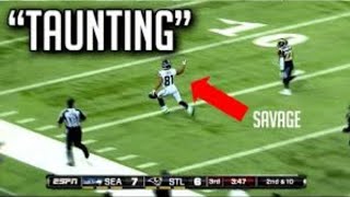 NFL BEST Taunting Moments