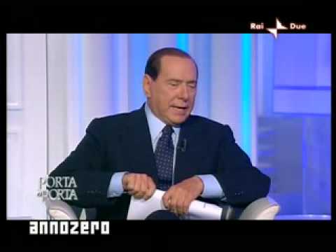 Santoro vs Berlusconi - Annozero - 24/09/2009