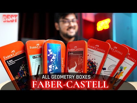 Best Faber Castell Geometry box in India |All Boxes -Mega Comparison