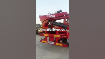 40ft Triple Axle Side Loading Container Trailer for Sale In Guyana