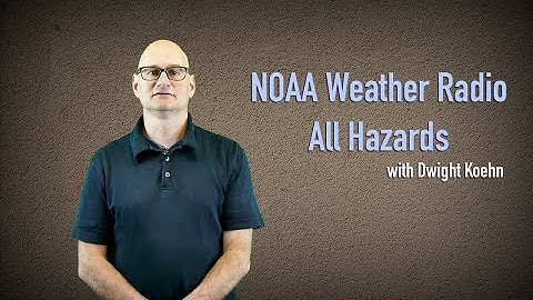 Receiving Timely Weather Alerts through NOAA Weather Radio All Hazards