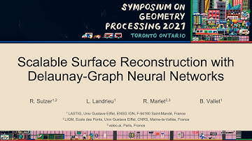 Scalable Surface Reconstruction with Delaunay-Graph Neural Networks @ SGP 2021