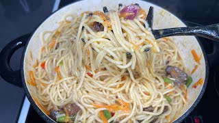Tasty Beef & Vegetable Spaghetti | You Can’t Stop Eating | Delicious | Lovystouch