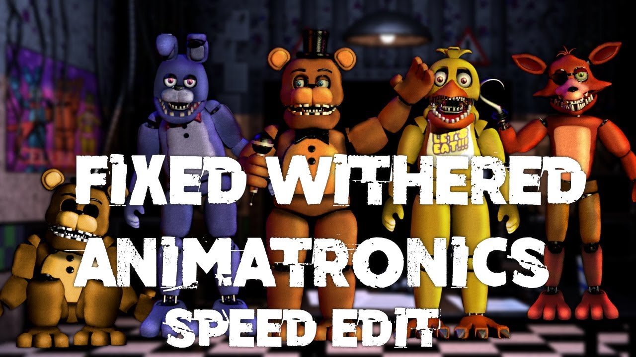 etti on X: withered freddy's eyes are pushed forward in the fnaf 2 trailer   / X