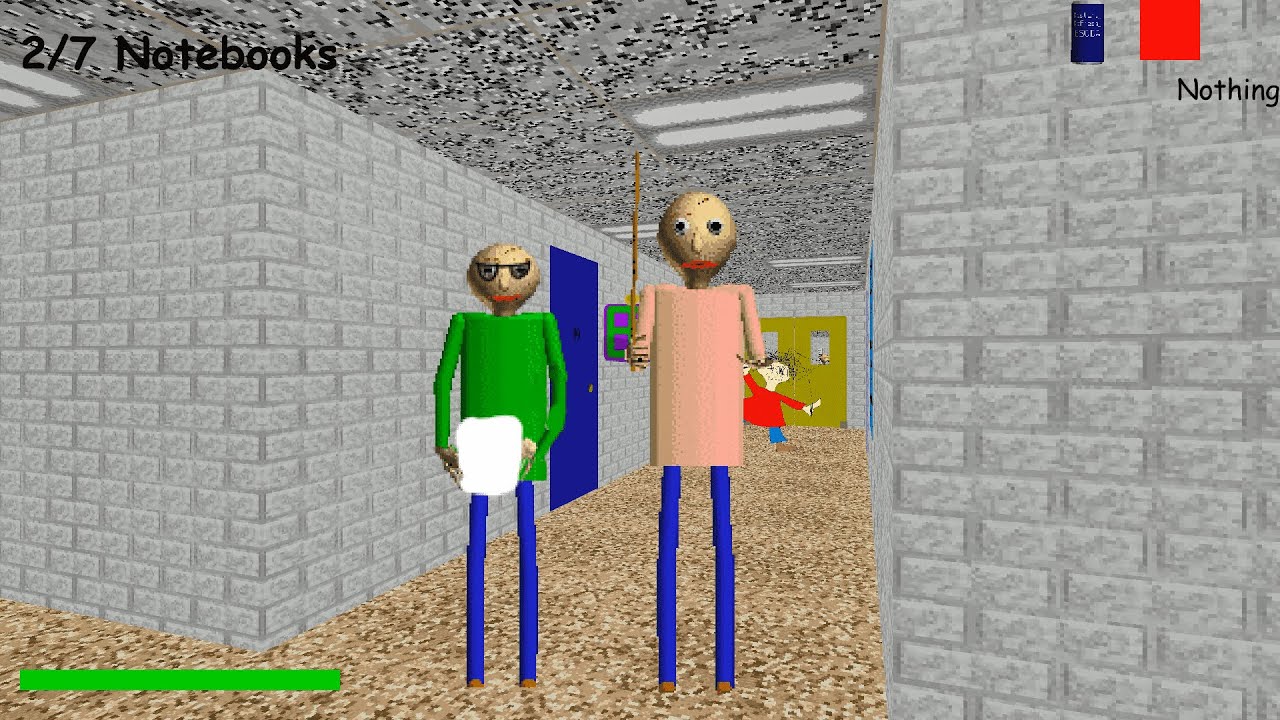 Games like Baldi Basics HACKED 