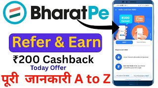 BharatPe Refer and Earn | BharatPe se refer karke paise kaise kamaye | Bharat pe 200 cashback Earn$ screenshot 3