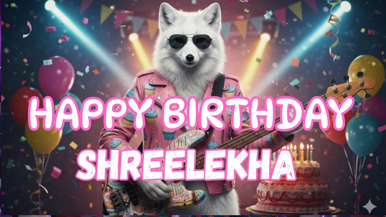 SHREELEKHA Happy Birthday Song - Happy Birthday to Shreelekha