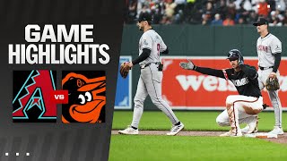 D-backs vs. Orioles Game Highlights (5/10/24) | MLB Highlights