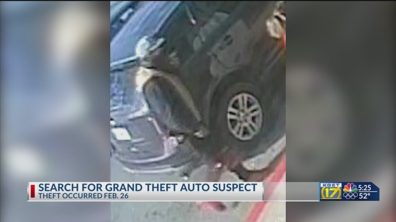 BPD looking for suspect, vehicle in grand theft auto case - YouTube