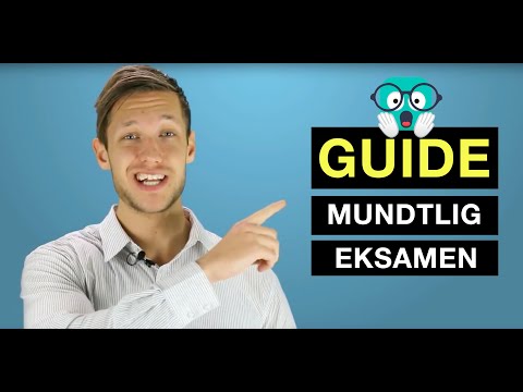 Video: Hvordan skriver du mundtligt?