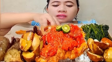 MAKAN SEDERHANA TELOR DADAR SAMBEL TERASI ‼️ JENGKOL GORENG TERONG GORENG OSENG KANGKUNG LALAPAN