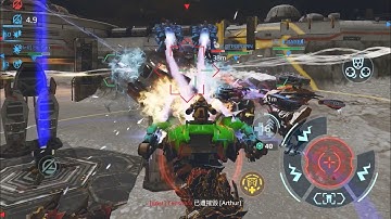 My Tanky Fenrir’s Setup(Overdrive, Nuclear Amplifier, Persephone)- War Robots 2021.09.24 Beacon Rush