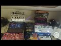 First ever live synth jam hybred minimal slow drum and bass something like that