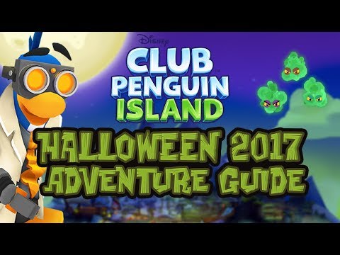 club-penguin-island:-halloween-2017---gary-adventure-guide-[4k]---tigerr
