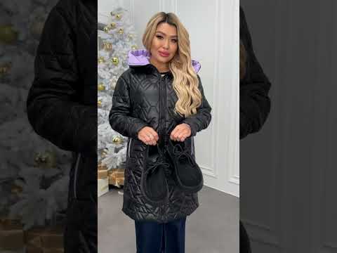 Куртка силікон зимова батал, видео 1