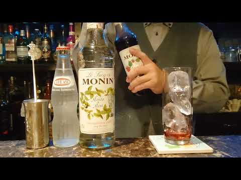 【バージンラズベリーモヒート】【毎日カクテルチャレンジ】週に一度のノンアルDAY♪