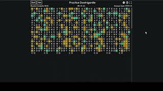 Duotrigordle (32 Wordles) Speedrun in 39.20 seconds (Former WR)