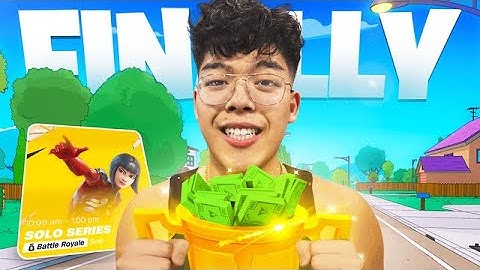 WINNING THE FIRST SOLO CASH CUP OF THE SEASON🏆