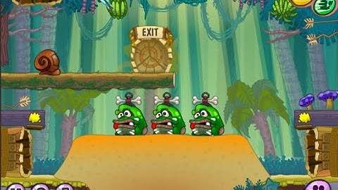 Snail Bob 8 levels 6-10 walkthrough all 3 stars collected in each level