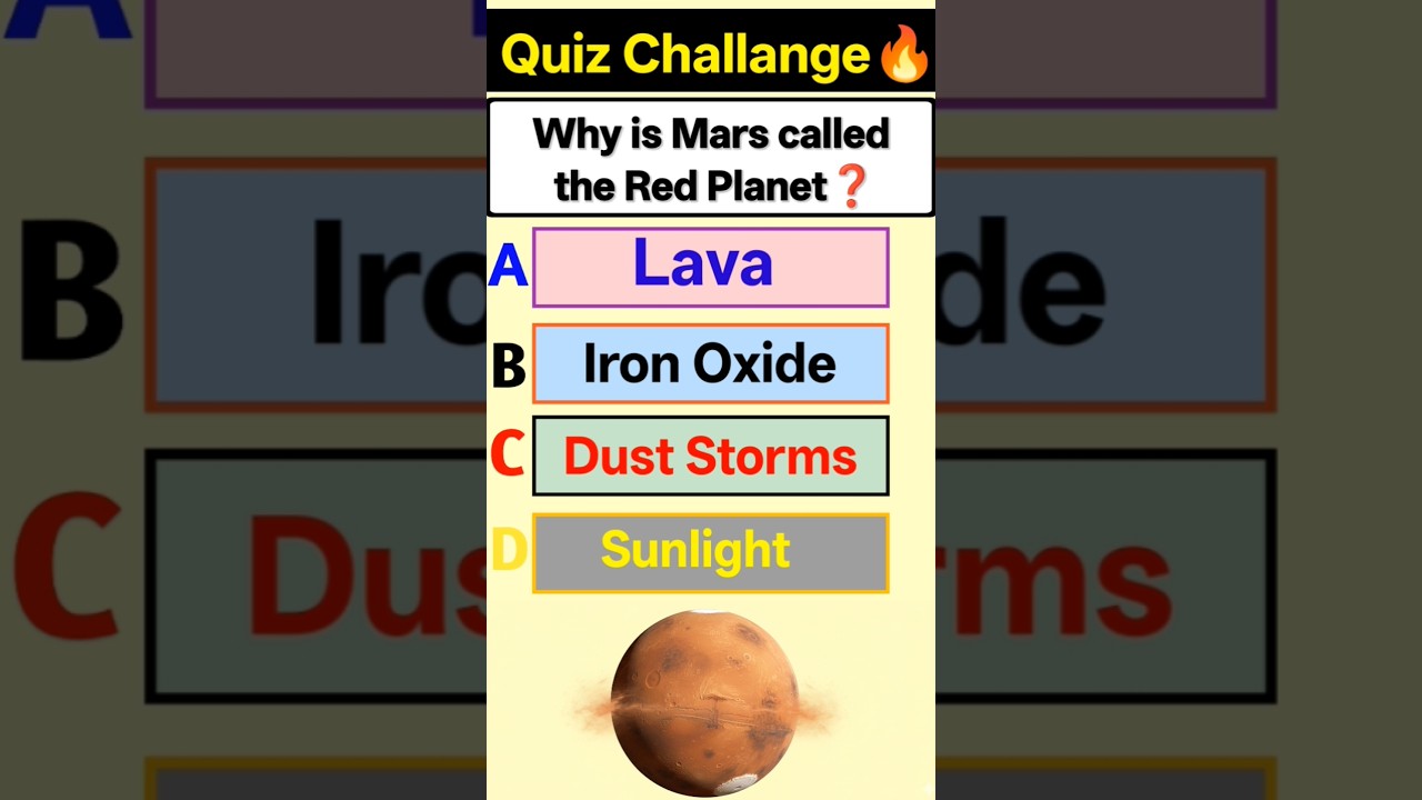 Why Is Mars Called the Red Planet? 🚀 Shocking Space Fact! 