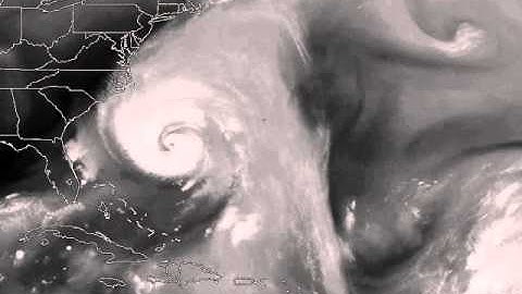 Hurricane Isabel -- Water Vapor Loop