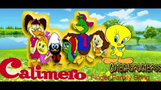 Tweety And Calimero Finger Family Songs Activities- Cutecharacterss