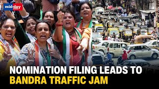 Lok Sabha elections 2024: Massive traffic jam near Bandra Collectorate due to nomination filing