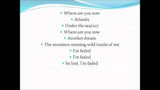 Alan Walker - Faded (Lyrics)