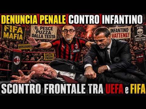 Video TERREMOTO NEL CALCIO MONDIALEDENUNCIA PENALE vs INFANTINO È GUERRA UEFA-FIFA