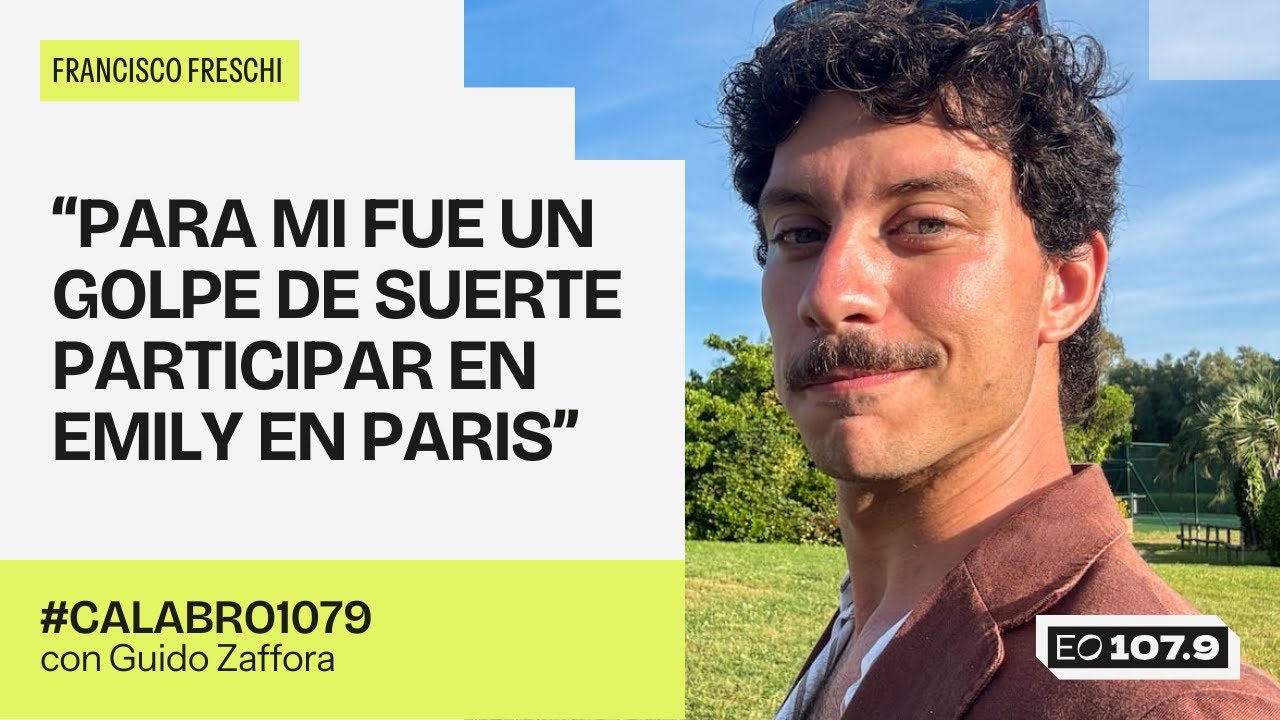 Francisco Freschi: "Fue un golpe de suerte participar en Emily en París" | 