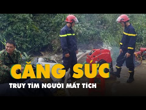 Video Căng sức tìm công nhân bị mất tích ở thủy điện Rào... - youtube