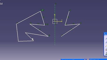 Catia V5 Tutorial-24 Mirror Sketch