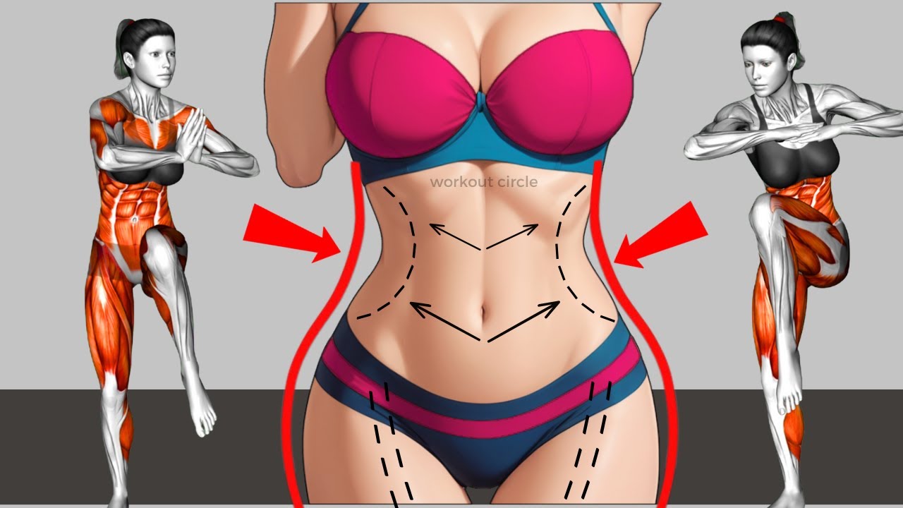 30-Day Flat Stomach Challenge🔥Get Rid of Hanging Belly🔥Intense Ab Workout Lose Belly Fat Fast