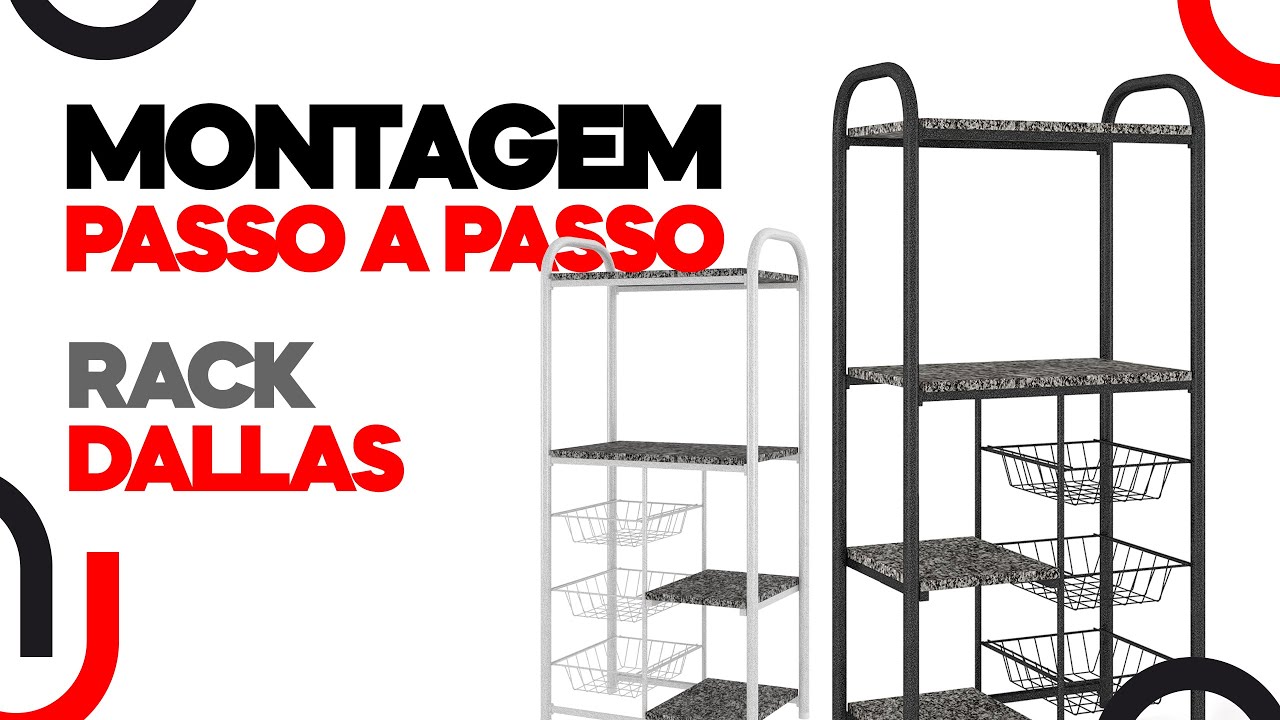 Aprenda a montar o Rack Dallas - Fabone passo a passo!