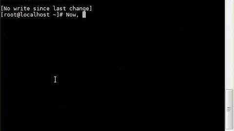 Access to Shell via VI or VIM Editors
