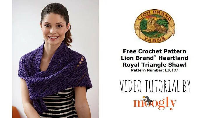 Crochet Tutorial: Create a Stunning Triangle Shawl with Lion Brand