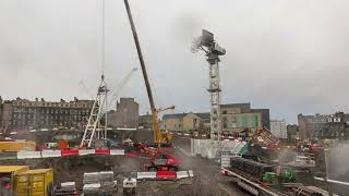 SELECT CTL1600 66 TOWER CRANE AT EDINBURGH ST JAMES