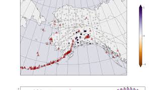 Particle Motion from Ambient Noise Cross-Correlations in Alaska