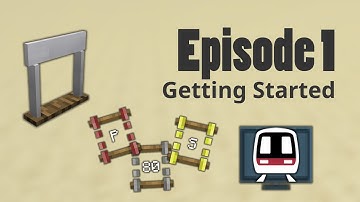 Getting Started - Minecraft Transit Railway 3.2.2 Tutorials Episode 1