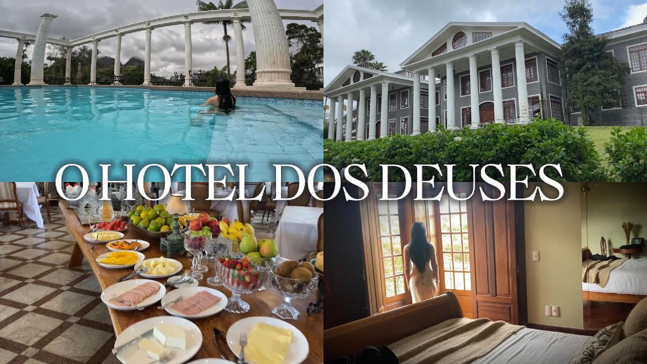 🏛️ O HOTEL DOS DEUSES  🏛️  Aroso Paço Hotel ✨ A experiência surreal em Pedra Azul (ES)