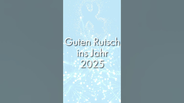 Guten Rutsch ins Jahr 2025 ✨