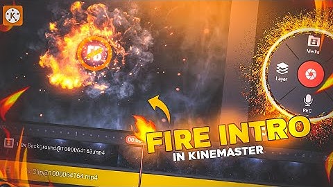 How To Make Intro For YouTube in Kinemaster | Mobile Me Intro Kaise Banaye? | 🔥 Fire Intro Tutorial