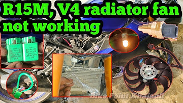 how to yamaha R15 v4 radiator fan not working | Yamaha R15M radiator fan relay problem